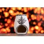 Karru Krafft Handcrafted Terracotta Aroma Diffuser/ Holder/ Kapoor Burner for Home Fragrance Pooja Decor Festive Decor Diwali Decor Home Decor Mitti Aroma(WHITE), 2 image