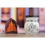 Karru Krafft Handcrafted Terracotta Oil Diffuser/ Kapoor Burner/ Holder and Durga Idol Set for Home Fragrance Festive Decor Diwali Decor Clay Home Aroma Fragrance (WHITE), 3 image