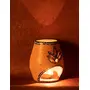 Karru Krafft Handcrafted Terracotta Aroma Diffuser/ Holder/ Kapoor Burner for Home Fragrance Pooja Decor Festive Decor Diwali Decor Home Decor Festive Gifting (ORANGE), 4 image