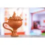 Karru Krafft Handcrafted Terracotta Dhunachi with Lid and Durga Idol for Home Fragrance Pooja DecorFestive Decor Diwali DecorHome Fragrance Decorative Stand Home FragranceFestive Gifting, 4 image