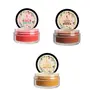 LA'BANGERRY Natural Lip Balm Trio For Dry Damaged and Chapped Lips | Enriched with Cocoa Butter Mango Butter And Watermelon |100% Natural & Vegan Clinically Tested I for Women Men (Pack 3 Each 8g)