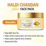 Eartho Essential Haldi Chandan Ubtan Face Pack with Turmeric Sandalwood & Saffron Extract 50g And Vitamin C Pack, 6 image