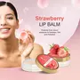 LA'BANGERRY 100% Natural & Organic Strawberry Hydrating Lip Balm - Long Lasting Strawberry Moisturizer Lip Balm for Dry Cracked & Chapped Lips for Men And Women - 8 gm, 2 image