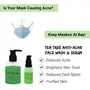 Natural Vibes ~ Ayurvedic Tea Tree Skin Repair & Brightening Regime ~ with1 Tea Tree skin repair serum 30 ml and 1 Tea Tree face wash 150 ml, 3 image