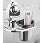 Dynore Stainless Steel Bathroom Tumbler Holder/Toothbrush Holder/Toothpaste Holder Bathroom Accessories, 2 image