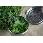 Dynore Stainless Steel Hole Puri Dabba/Sprout Maker/coriander dabba/Flat Dabba With Air Ventilation Hole Through it- Set of 4 Kothmir Dabba, 3 image