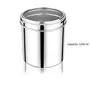 Dynore Stainless Steel Kitchen Storage See Through Canister/Container- 1250 ml, 2 image