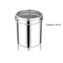 Dynore Stainless Steel Kitchen Storage See Through Canister/Container- 750 ml, 2 image