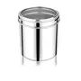 Dynore Stainless Steel Kitchen Storage See Through Canister/Container- 1500 ml