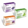 LA Organo Glutathione Lavender Aloevera & Kumkumadi Skin Brightening (Pack of 3) 300 g