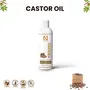 Kalp 7 HERBS pressed Castor oil for Stronger Hair Skin & Nails 100% Natural Moisturizing & Healing For Dry Skin Beard and Eyelashes and No Mineral Oil - 200ml, 2 image