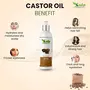 Kalp pressed Castor oil for hair growth 100% Natural Moisturizing & Healing For Dry Skin Beard and Eyelashes and No Mineral Oil (120ML), 4 image