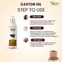 Kalp pressed Castor oil for hair growth 100% Natural Moisturizing & Healing For Dry Skin Beard and Eyelashes and No Mineral Oil (120ML), 5 image