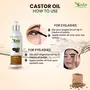 Kalp pressed Castor oil for hair growth 100% Natural Moisturizing & Healing For Dry Skin Beard and Eyelashes and No Mineral Oil (120ML), 2 image