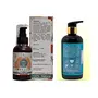 Blush Bunny Organics Combo Pack 15 herbs & Oils Anti Dandruff Hair Oil for Normal to Oily Hairs With Adore Anti-Dandruff Shampoo with Tea Tree, 3 image