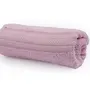 Dvaar The Karira Collection - Bamboo Cotton Bath Towels And Hand Towels Men Women 600 Gsm Set Of 2 Light Pink, 3 image