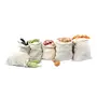 Veggie Cotton Fridge Bags for Fruits & Vegetables (Combo Pack of 12) , Multipurpose By Clean Planet