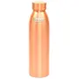 Seam Less Pure Copper Water Bottle New Style Storage Water, Travel Essential, Yoga, Copper Bottles | Capacity 1000 ML