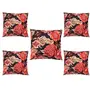 Cushion Covers Vibrant Floral Printed - 16X16 Inches (5)