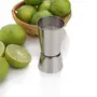 Urban Snackers Double Sided Jigger Stainless Steel Silver 25 50 Ml Use for Drink Measuring Peg Measure at Home Hotel and Restaurant