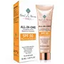 All-In-One Mineral Sunscreen SPF 50 + Foundation + Primer + Moisturiser Face Cream, 30ml