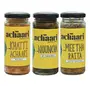 The Achaari Homemade Mango Pickle (Pack of 3) (Khatti Achaari Red Chilli Nouncha & Meetha Raita)