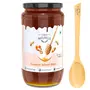 Farm Naturelle - Pure Turmeric Infused in Forest Honey | Raw Unprocessed  Delicious and Ant-oxidant Honey to Fight inflammation| 100% Pure & Natural Ingredients Honey-1.45kg and a Wooden Spoon