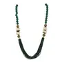Designer Handmade Green Stone Traditional Necklace for Women