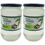 Farm Naturelle- Coconut Oil | Organic Virgin Cold Pressed Oil | Coconut Oil for Hair and Skin & Daily Cooking 600ml x 4 Pack