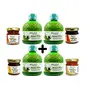 Pure Neem Juice for Purifying Blood and for Skin Glow. 400 ml x 4 Bottles