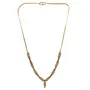 Pearl Mala Gold Plated Chain for Women and Girls