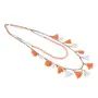 Designer Tassel and Beads Necklace for Girls