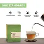 Amaara's TULSI HERB TEA | Pack of 1 (25 TB) | Green tea + Tulsi | 100% Organic | Herbal Tea | Blood Purifying tea | Antioxidant | Detox Tea | Caffeine-free | Brew Hot or Cold, 6 image