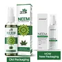 AromaMusk USDA Organic 100% Pure Cold Pressed Neem Oil For Hair Skin & Nails - Natural Insect Repellent 100ml, 2 image