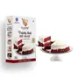 Red Velvet Eggless Cake Mix 400gm Cake Premix Powder Cake Premix Red Velvet Cake Mixture, 2 image