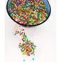 Rainbow Balls for Cake Decoration 125gms Sprinkles for Cakes Rainbow Sprinkles for Cake Vermicelli Rainbow Balls, 6 image