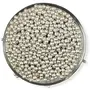 Silver Balls 100gms Free Rainbow Balls Silver Balls for Cake Decoration Silver Balls Edible Rainbow Sprinkles for Cake, 2 image