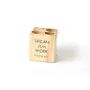 Wooden Pen Stand Cube - Dream, 4 image