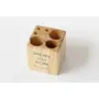 Wooden Pen Stand Cube - Dream, 5 image