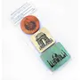 India Souvenir Magnets - Set of 3 - TajMahal/India Gate/Peacock/Fun Magnets/Magnet Love - Independence Day Gifts, 5 image