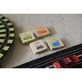 Wooden Educational Magnets for - Bright Coloured Vehicle Magnets - Learn and Play- Gifts for, 4 image