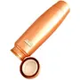 New Design Stylish Copper Bottle with Grip, Storage & Travelling Purpose, Yoga Ayurveda Healing, 1000 ML | Set of 2, 4 image