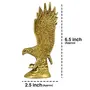 Brass Vastu, Flying Golden Eagle Spreading Wings for Remedy for Negativity, 4 image