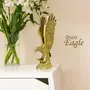 Brass Vastu, Flying Golden Eagle Spreading Wings for Remedy for Negativity, 5 image
