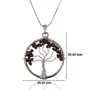 Natural Garnet Tree of Life Pendants, 7 image
