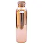 1000ml / 33oz - Set of 2 - Traveller's Pure Copper Water Bottle for Ayurvedic Health Benefits, 2 image