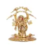 Radha Krishna Playing te Under Tree God Idols Gold Oxidized Finish for Home Decor for Diwali Corporate Gift Return Gifts, 4 image