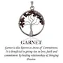 Natural Garnet Tree of Life Pendants, 6 image
