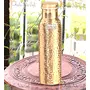 900ml / 30oz Traveller's Pure Copper Water Bottle Ayurveda Health Benefits, 2 image