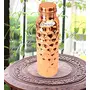 900ml / 30oz Copper Water Pitcher for the Refrigerator New Design PURE COPPER water Bottle - Sports water Bottles, 6 image